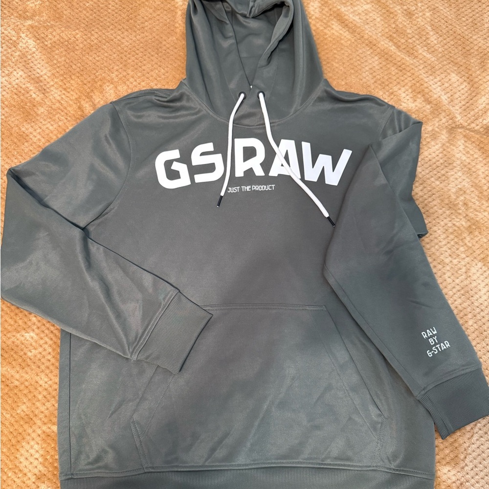 G-Star Gray Sweatshirt with GSRAW Logo